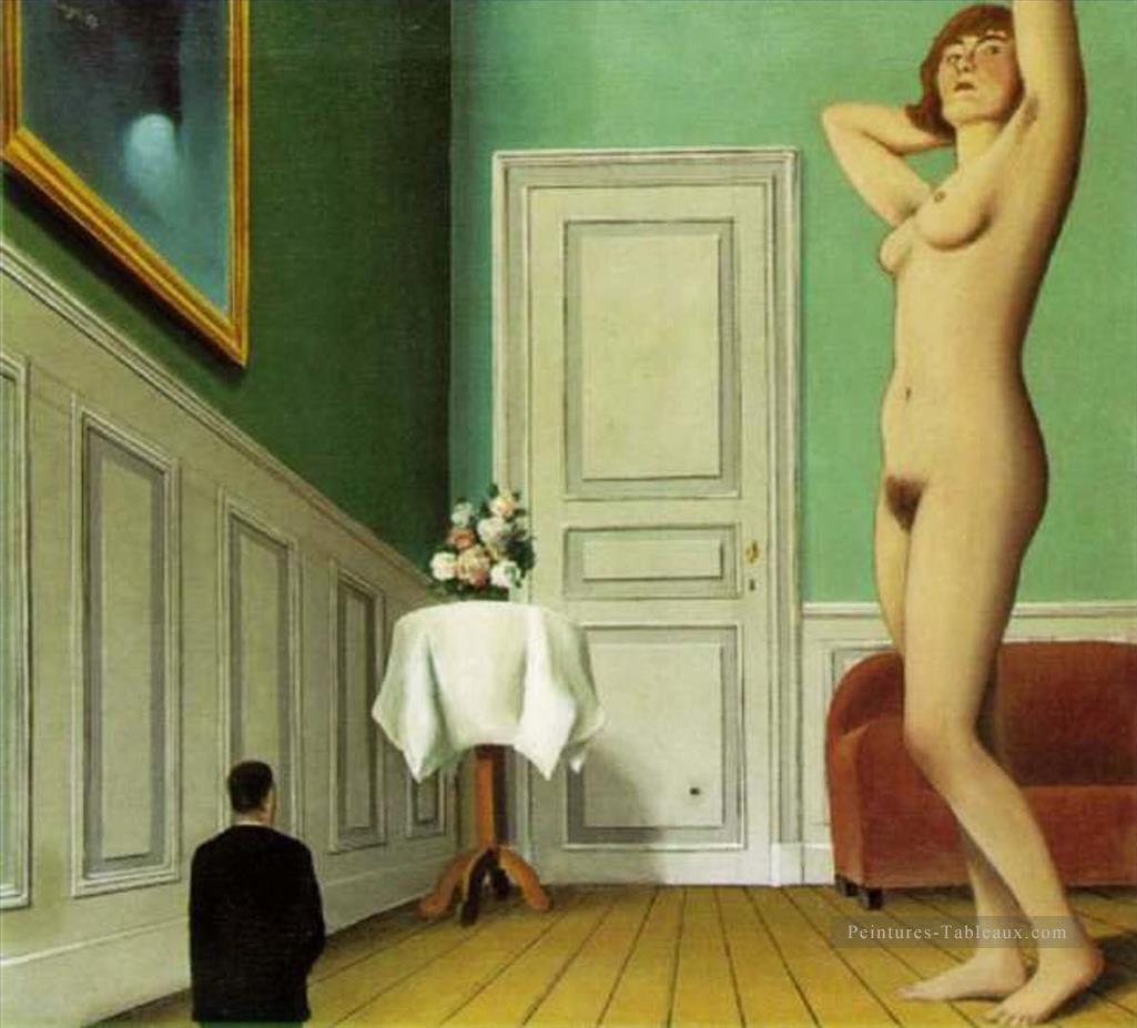 la géante René Magritte Peintures à l'huile